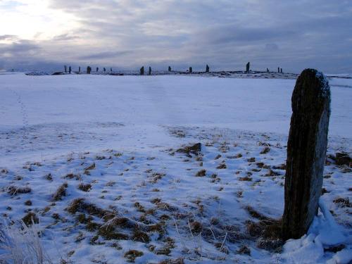 Comet Stone and Ring of Brodgar 