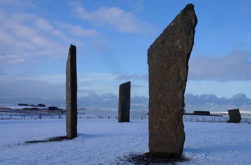 5,000 year old Stenness Standing Stones, Orkney
